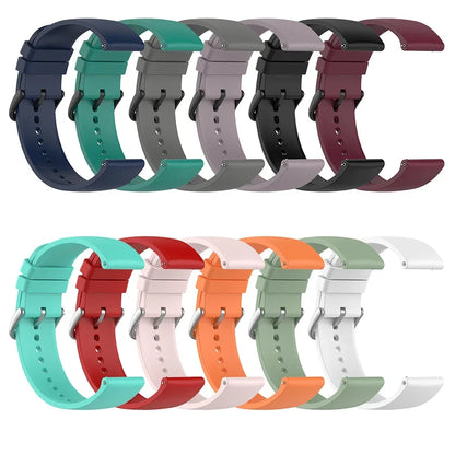 20MM Sport Silicone Strap For Amazfit Bip S Smart Watch Band for Amazfit GTS 4 2 Mini 3 2E Bracelet Bip U/U Pro/ GTR 42mm Correa