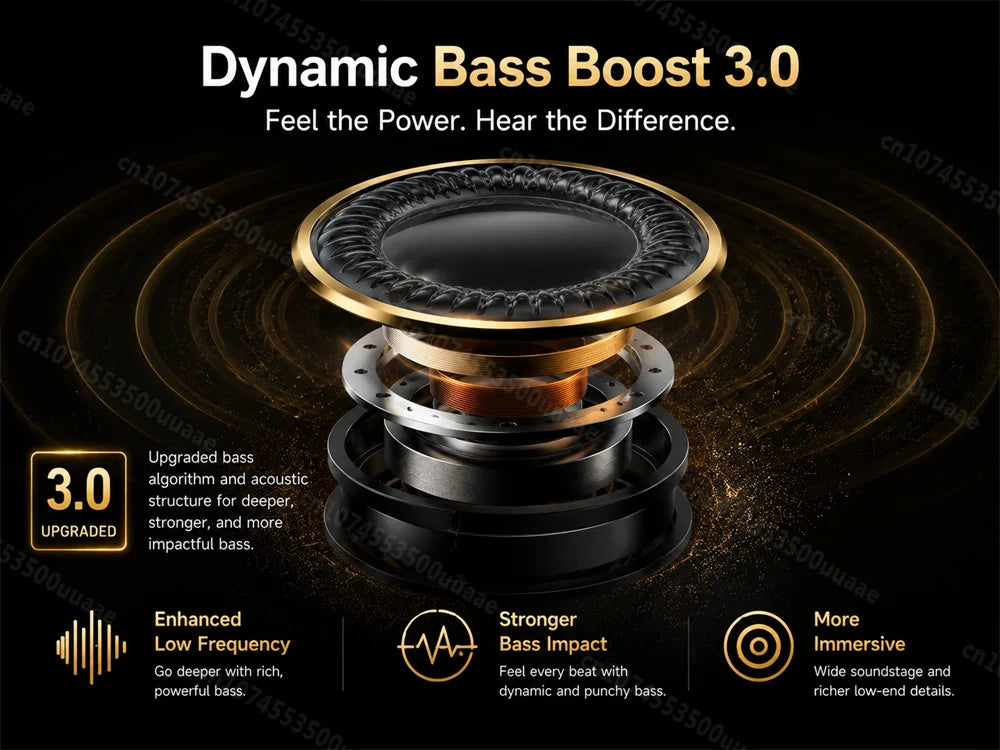 Monster Airstar A03 ANC Bluetooth 6.0 Earbuds Punchy Deep Bass Sports Headphones Active Noise Cancellation TWS Wireless Earphone