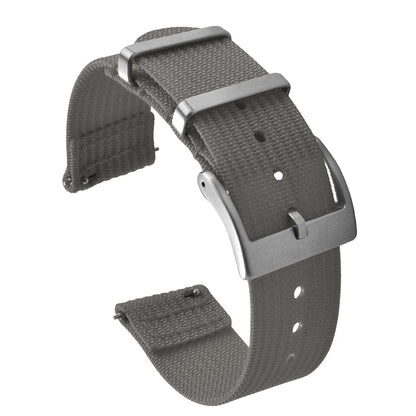 New Ribbed Nylon Watch Strap 18mm 20mm 22mm Qucik Release Straps Military Sports Watchband Fabric Strap for Omega/Smart/Samsung