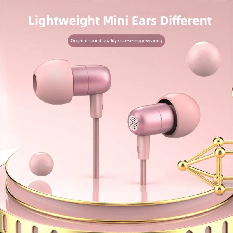 For Samsung Galaxy Wired Headphone HiFi Surround Sound With Mic USB Type C 3.5mm Earphones For iPhone 15 16 Pro Max Jack Headset