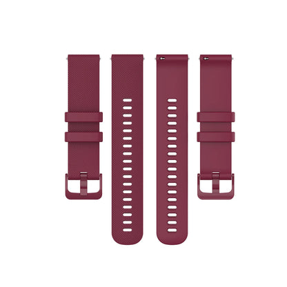20mm 18 22 Silicone Strap For Garmin Venu SQ Venu 2 Plus Galaxy Smart Watch Band for Xiaomi Huami Amazfit GTR GTS Bip S/U
