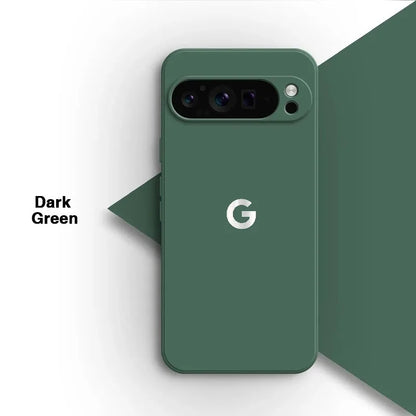 New Original Liquid Silicone Phone Case for Google Pixel 11 10Pro XL 11 10 9 8 7 6Pro Shockproof Camera Protector Cover