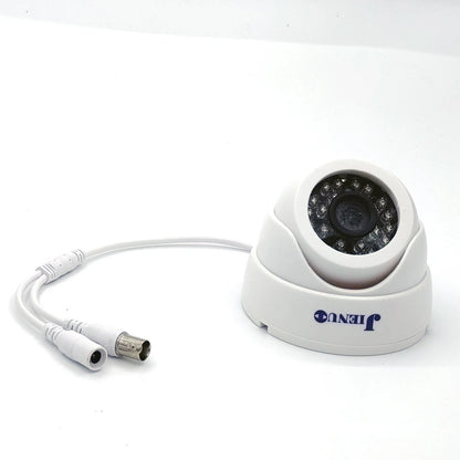 JIENUO 4K CCTV AHD 1080p Camera White Dome Security Infrared Night Vision 5MP TVI CVI 2mp Video Home Front Rear View Cam System