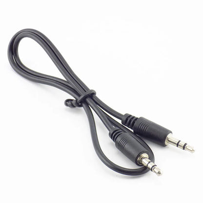 0.5m/1m 3.5mm to 3.5mm Aux Jack Male Extension cord AUX Audio Cable connectors earphone music player Headphones