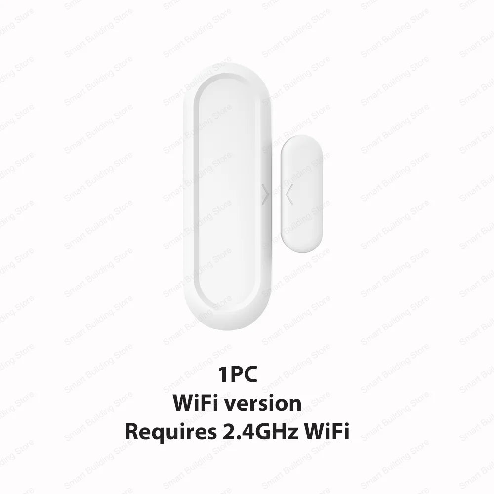 IP65 Tuya Zigbee WiFi Door Window Magnetic Sensor Wireless Connection Smart Home Protection Waterproof Door Detectors Automation