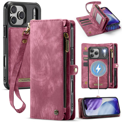 Business Zipper Multi Cards Solt Wallet Leather Case For iPhone 18 Pro Max 17 16 Plus 15 Plus 14 13 12 Full Protection Cover