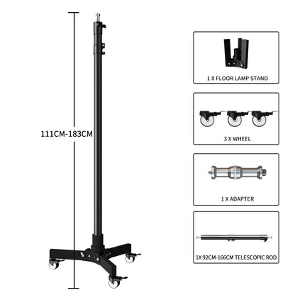 Super Stable Stainless Steel Big Tripod 2.8M Foldable Lighting Stand Tripod Photography For Fill Spot Light Softbox Photo Studio