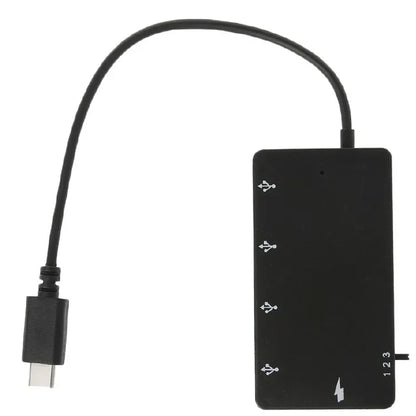 1 Set Micro USB OTG 4 Port Hub Power Charging Adapter Cable For Smartphone Tablet High Speed