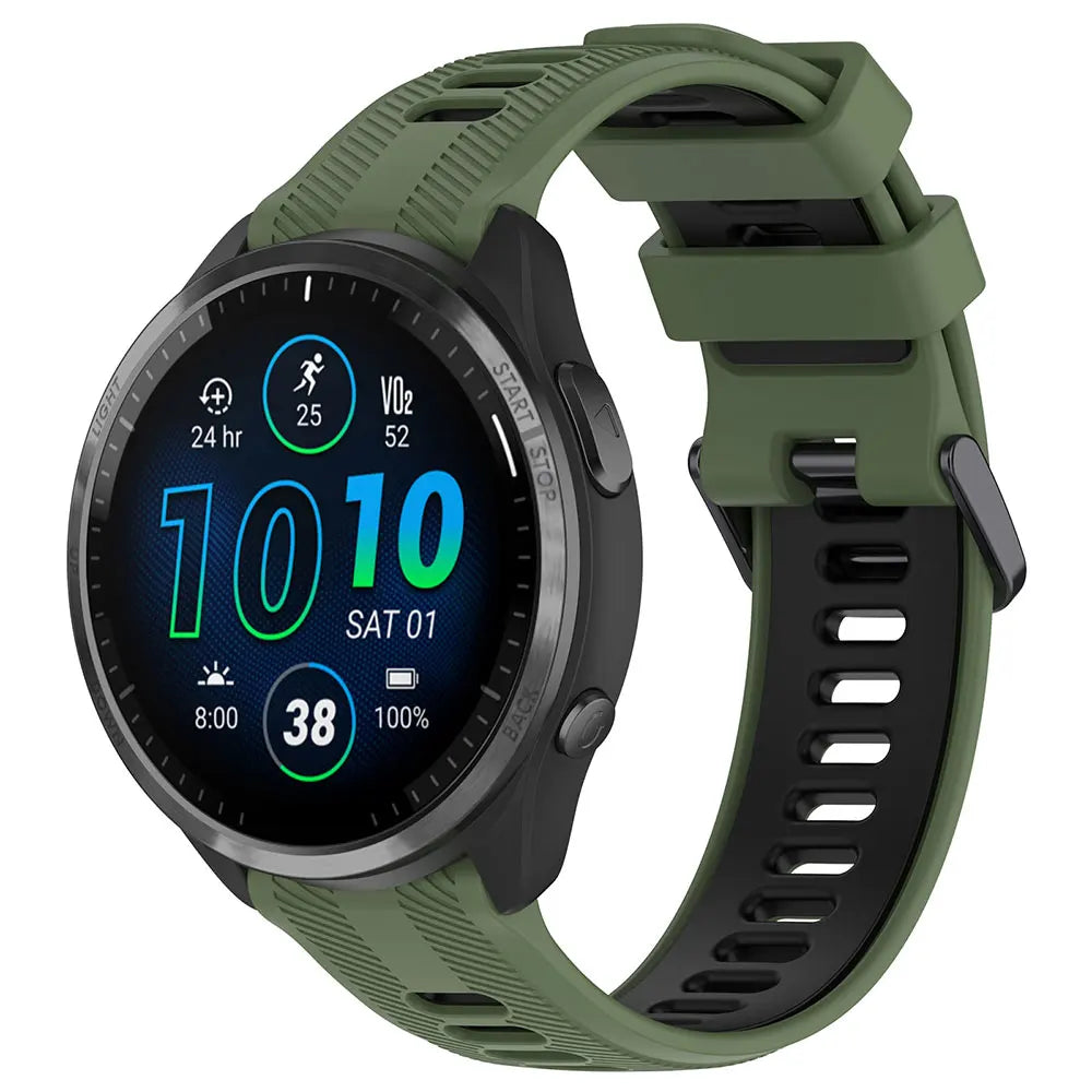 22mm Silicone Strap For Garmin Forerunner 965 Solar 945 935 745 Smart Watch Band Sport Wristband Bracelet For Fenix 5 6 7 Pro