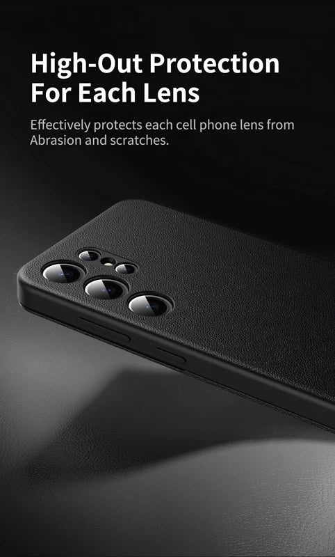 Premium Leather S-view LED Dispaly Window Leather Case For Samsung S26 Ultra S25 Edge S24 S23 S22 FE Plus A57/37 Card-slot Cover