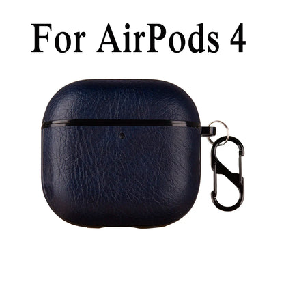 Leather PU Earphone Cover For AirPods Pro 3 2025 Case For AirPods Pro 2 2nd Pro2 Cases For AirPods 5 4 3 2 Funda Headphone Coque