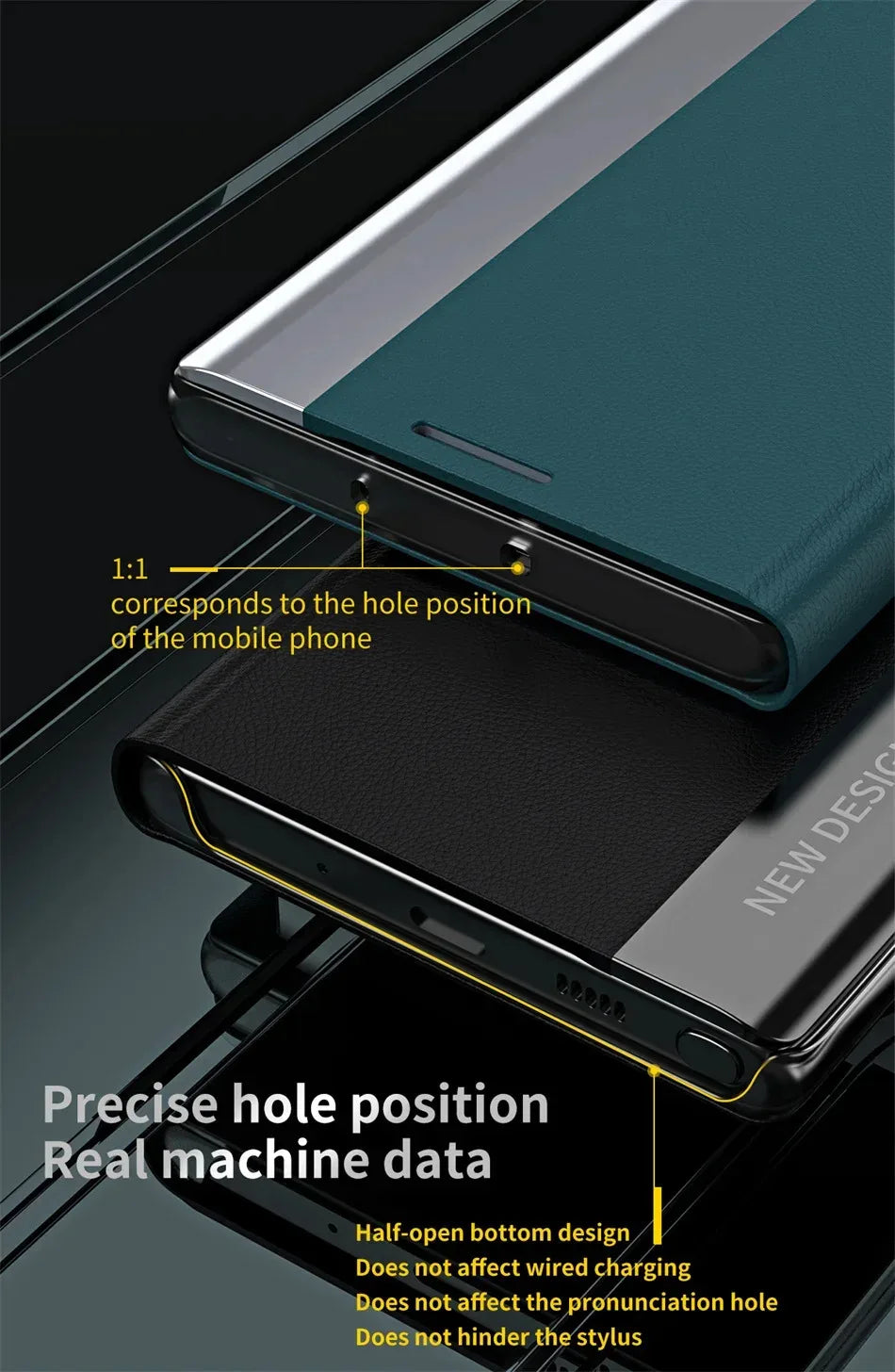 Luxury Leather Flip Plating Phone Cases For Samsung Galaxy S26 S25 S23 S22 S24 Ultra A15 16 17 25 26 35 36 55 56 Back Cover