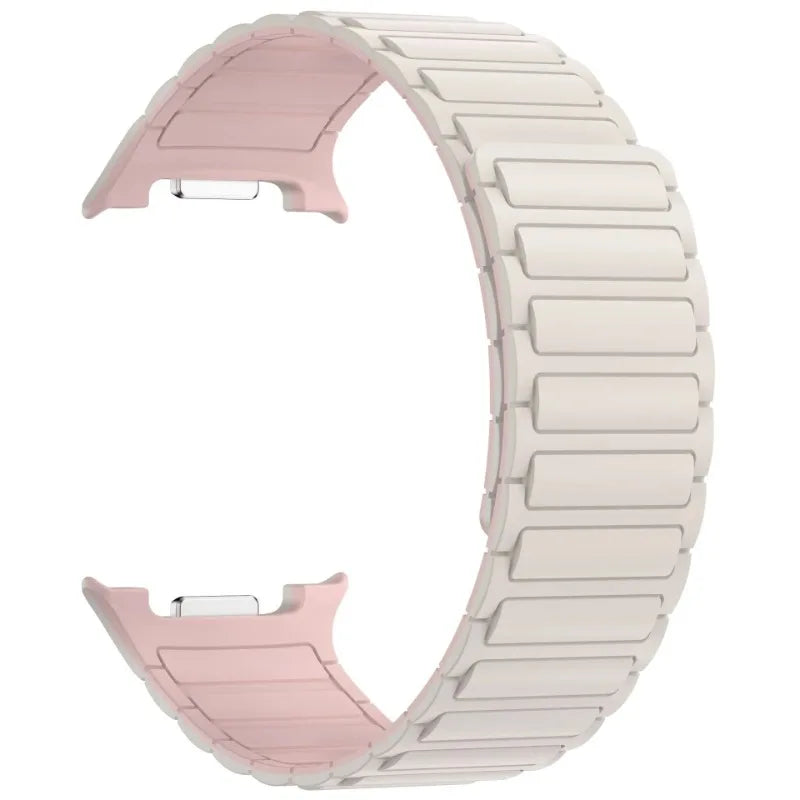 Silicone Strap For Samsung Galaxy Watch 8 40mm 44mm Magnetic Bracelet Accessories Wristband For Galaxy Watch 8 Classic 47mm Belt