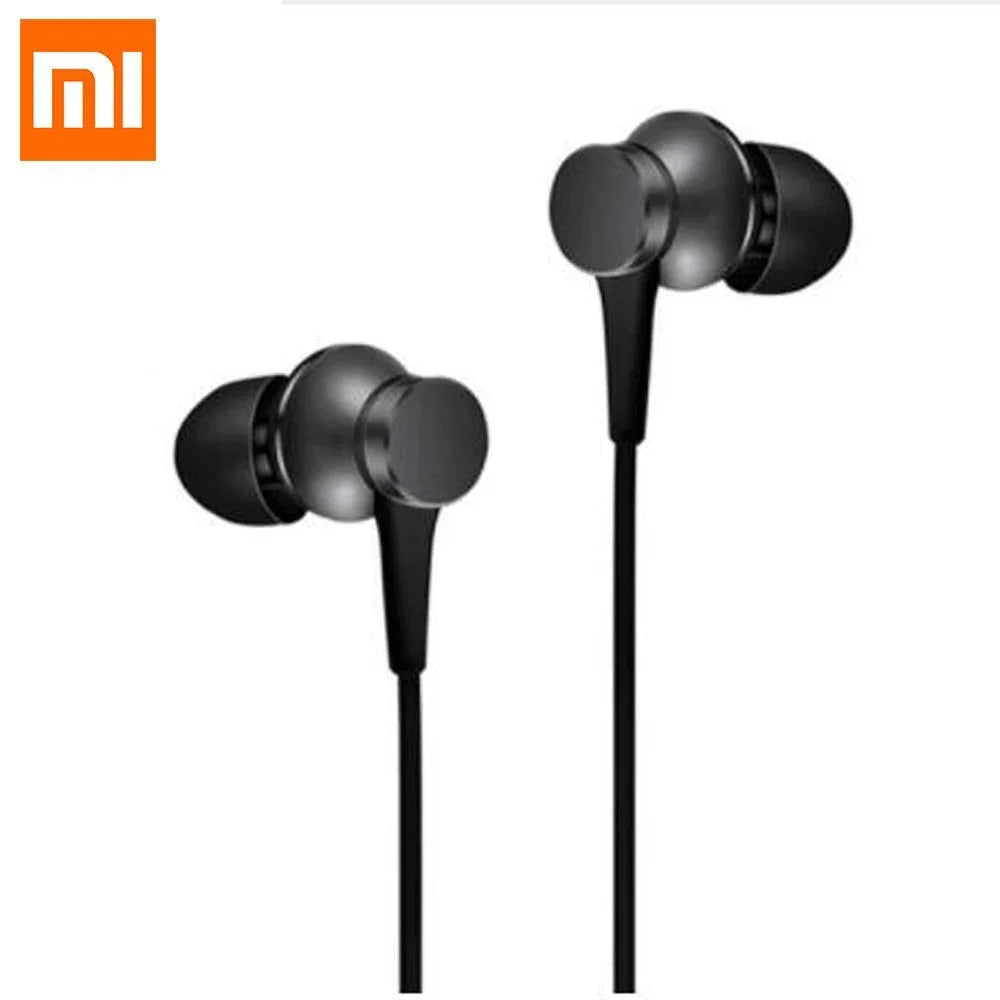 Original Xiaomi Earphone Wired 3.5MM In-ear Sport Music Headphone with Mic HiFi Gaming Headset For Redmi POCO Huawei Samsung